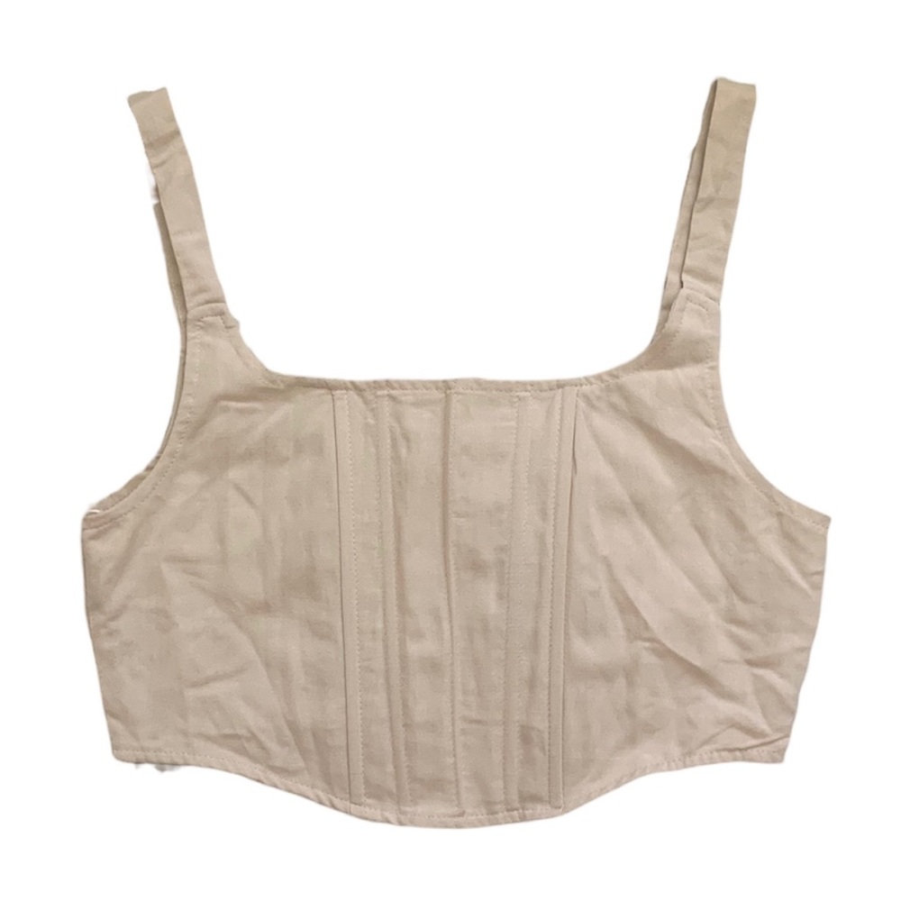 NRFB Beige Corset Top (NWT)